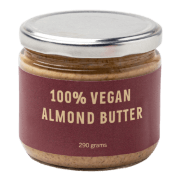 100% Vegan Almond Butter -